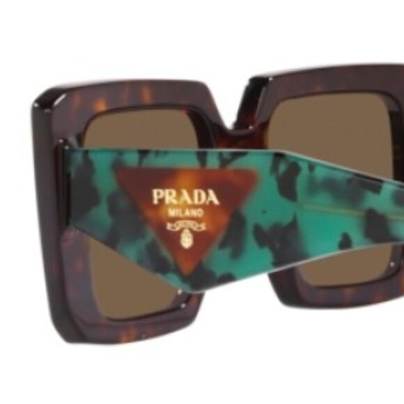 Prada PR 23YS Women's Tortoise Sunglasses - Picture 2 of 3
